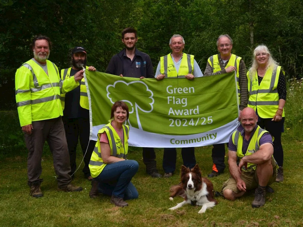 Friends of county park 'delighted' to be granted Green Flag for the sixth year running