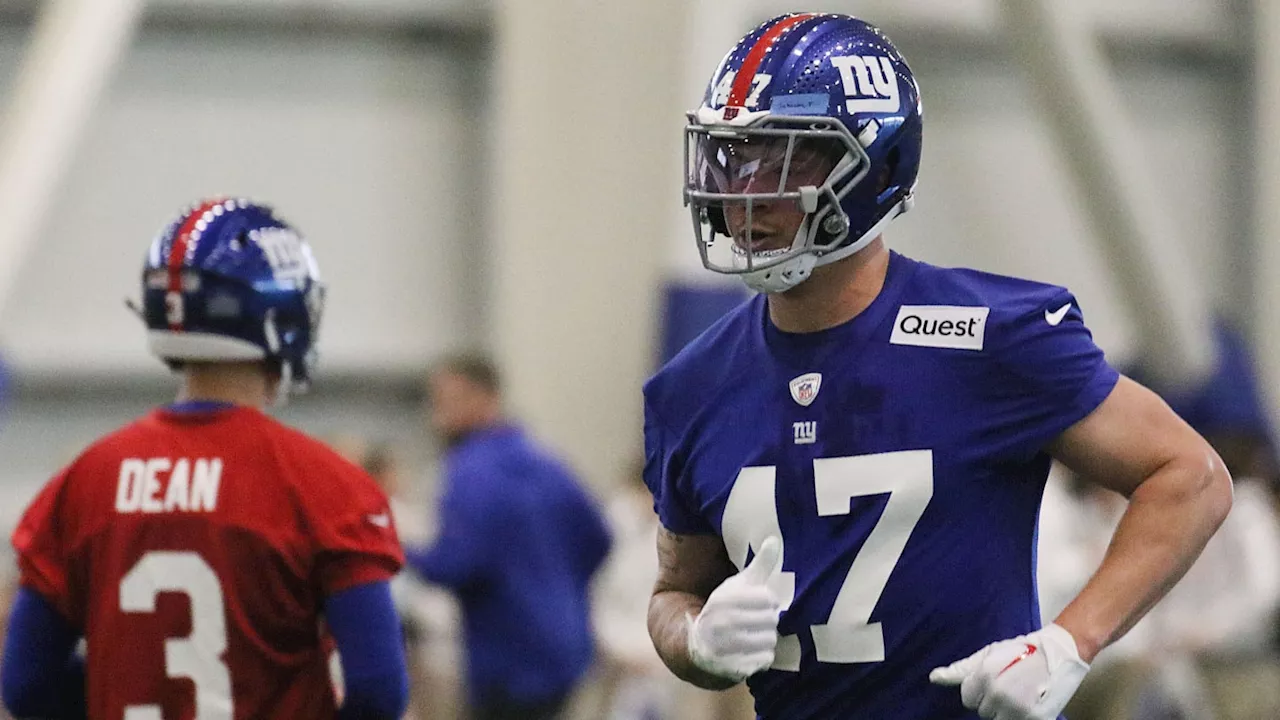 Giants Place Rookie TE Theo Johnson on Active/PUP