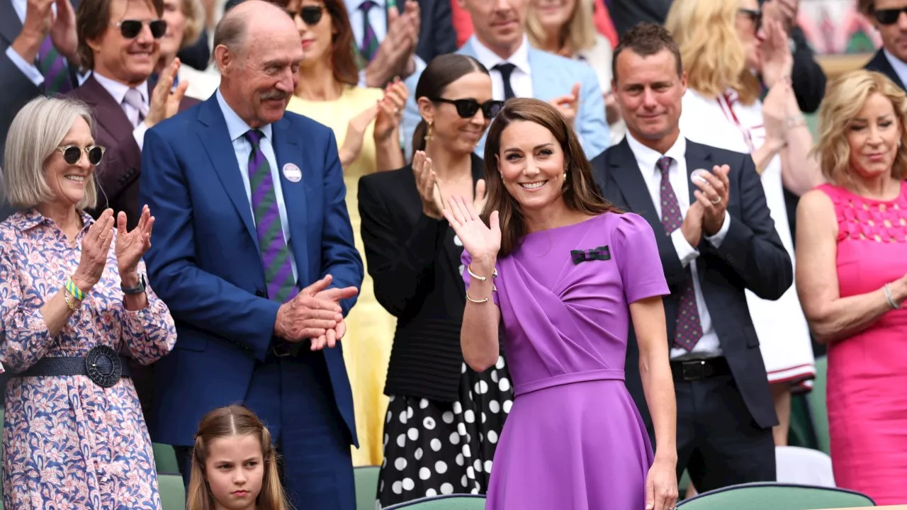 Kate’s heartwarming comment after touching Wimbledon act