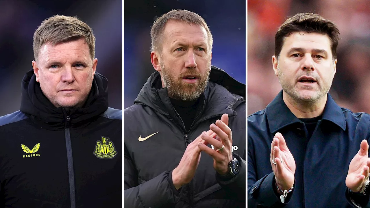 England: Eddie Howe, Graham Potter and Mauricio Pochettino on FA shortlist to succeed Gareth Southgate