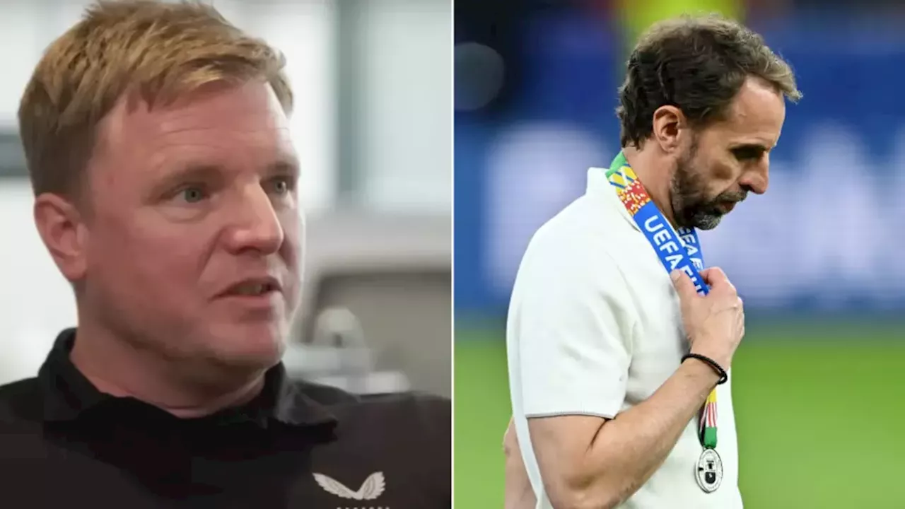 Eddie Howe has already made his feelings clear on replacing Gareth Southgate as England manager