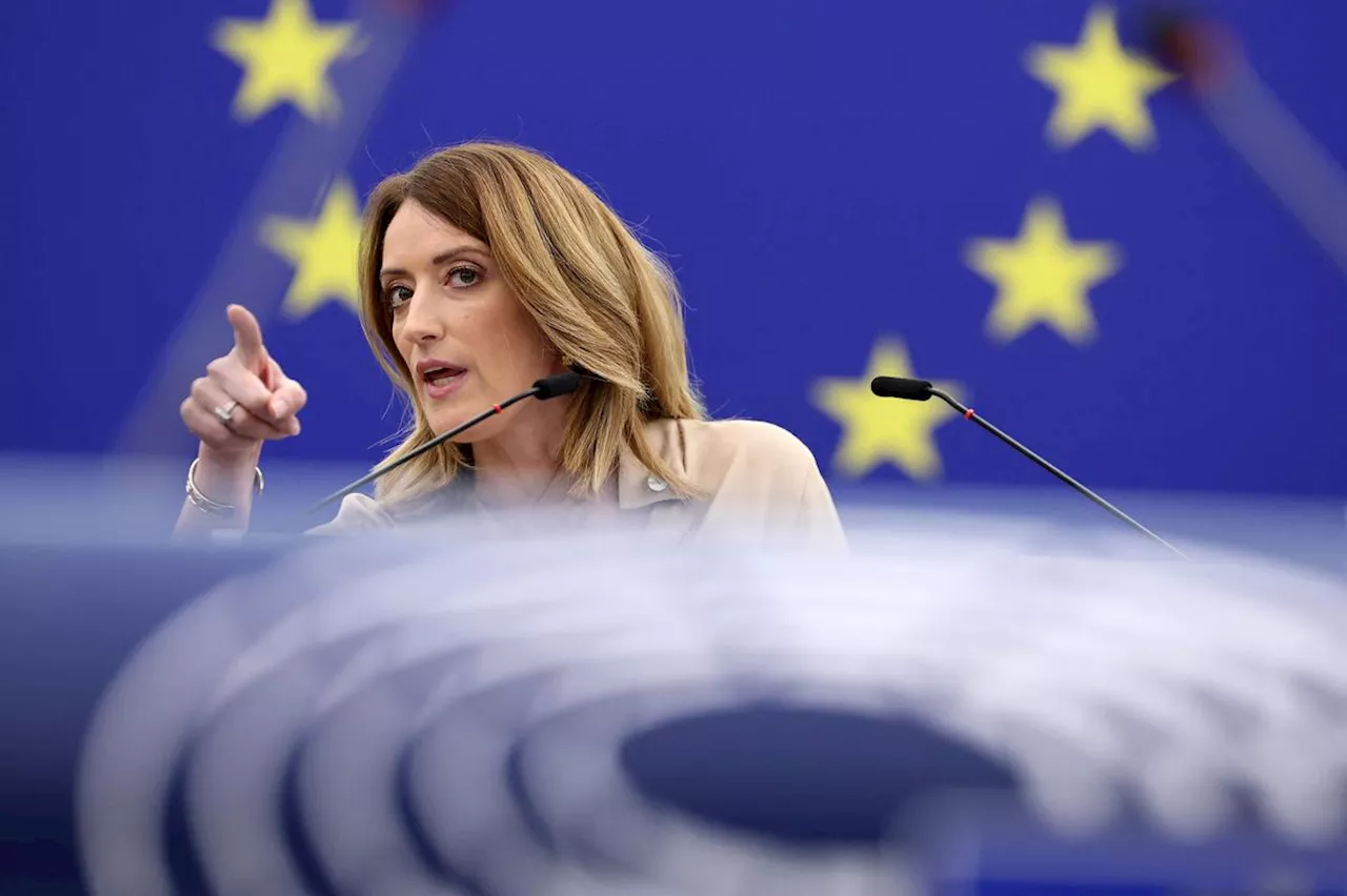 La conservatrice Roberta Metsola réélue présidente du Parlement européen