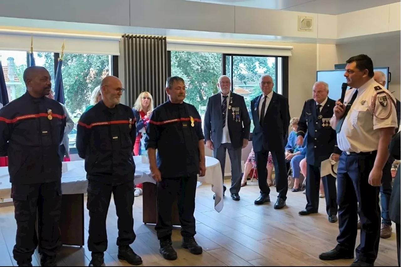 Pointe du Médoc : le 14 juillet des sapeurs-pompiers a mêlé décoration, émotion et tradition