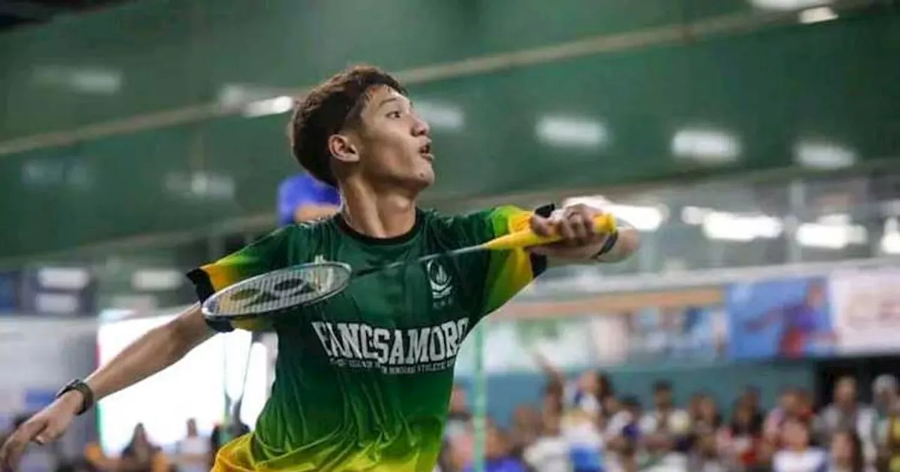 Badminton champ from Barmm bags 2nd gold in Palaro