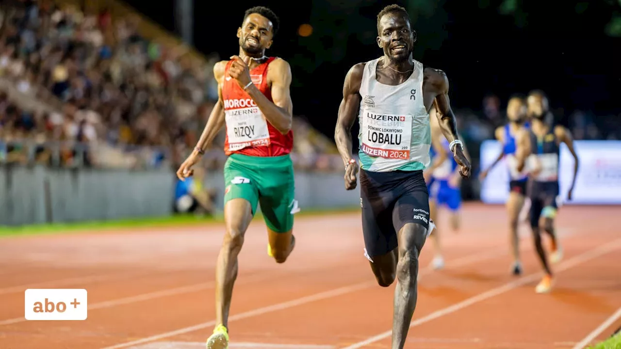 Dominic Lobalu und Mujinga Kambundji verzaubern das Publikum und gewinnen auf der Bahn.