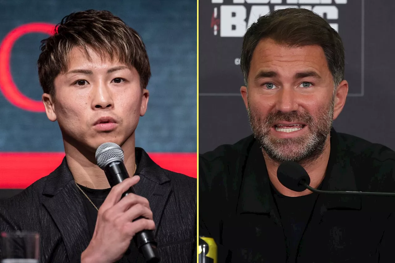 ‘It’s a horrific mismatch’ – Eddie Hearn condemns Naoya Inoue’s next fight...