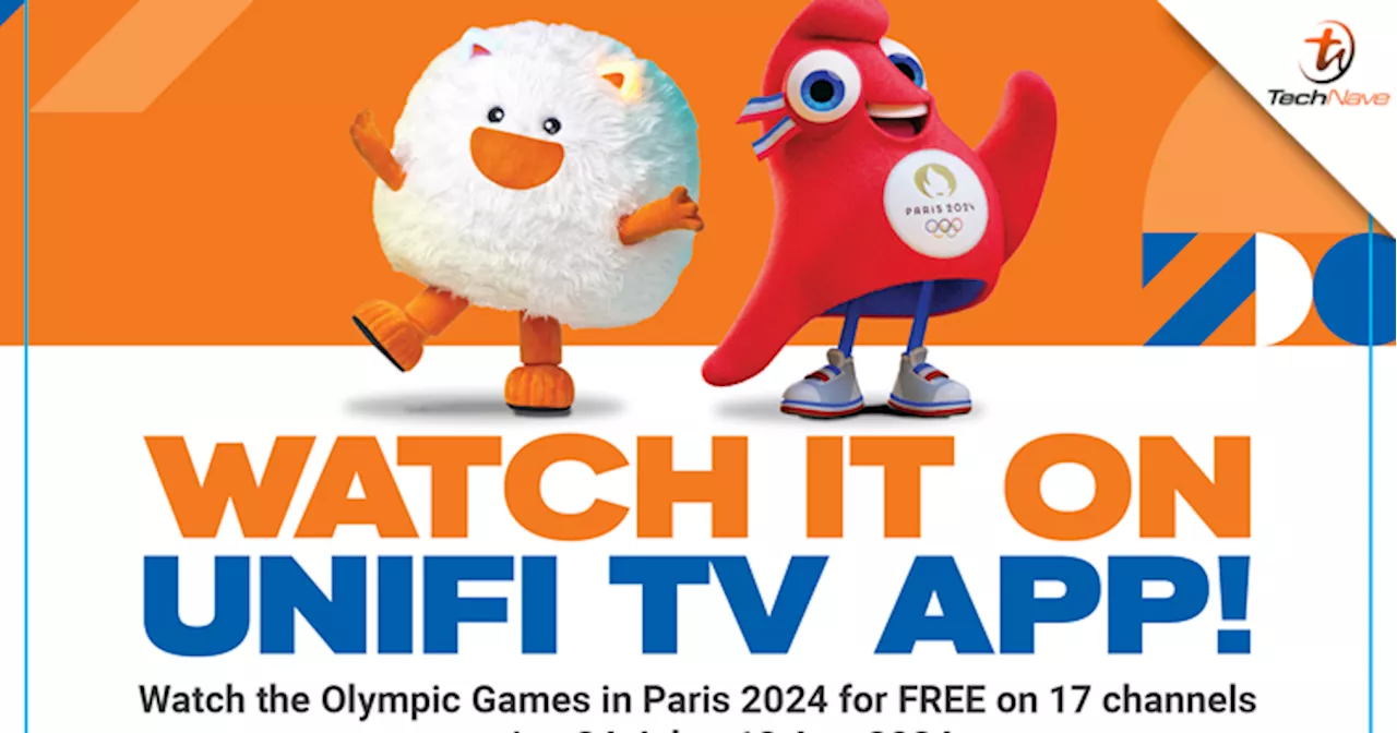 The Olympic Games Paris 2024 will be free to watch on Unifi TV