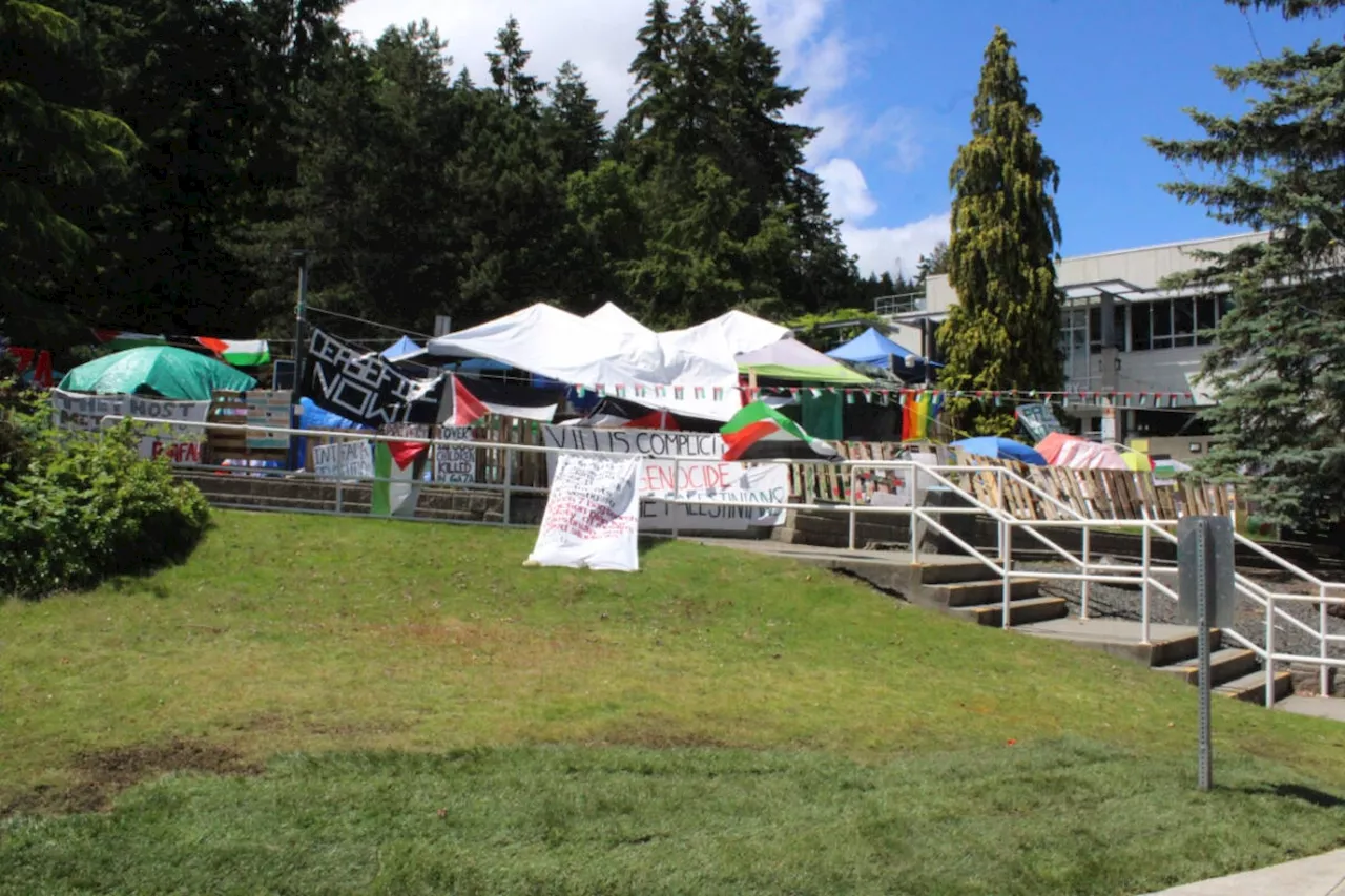 B.C. university goes to court to halt pro-Palestinian campus protest camp