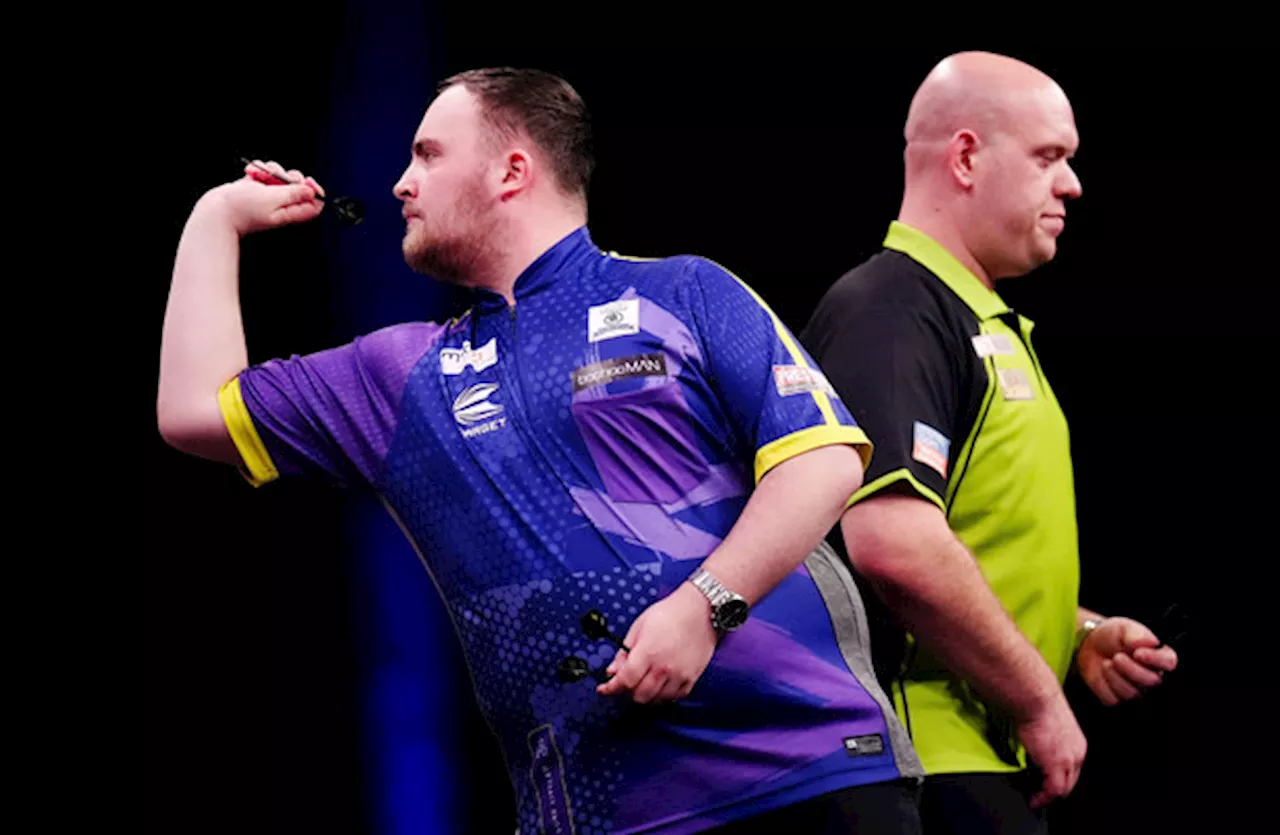 Michael van Gerwen beats Luke Littler in first round at World Matchplay