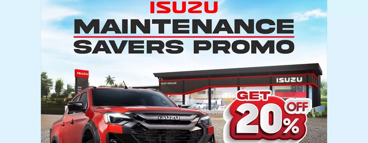 Isuzu Philippines Corp. announces 2024 maintenance savers promo