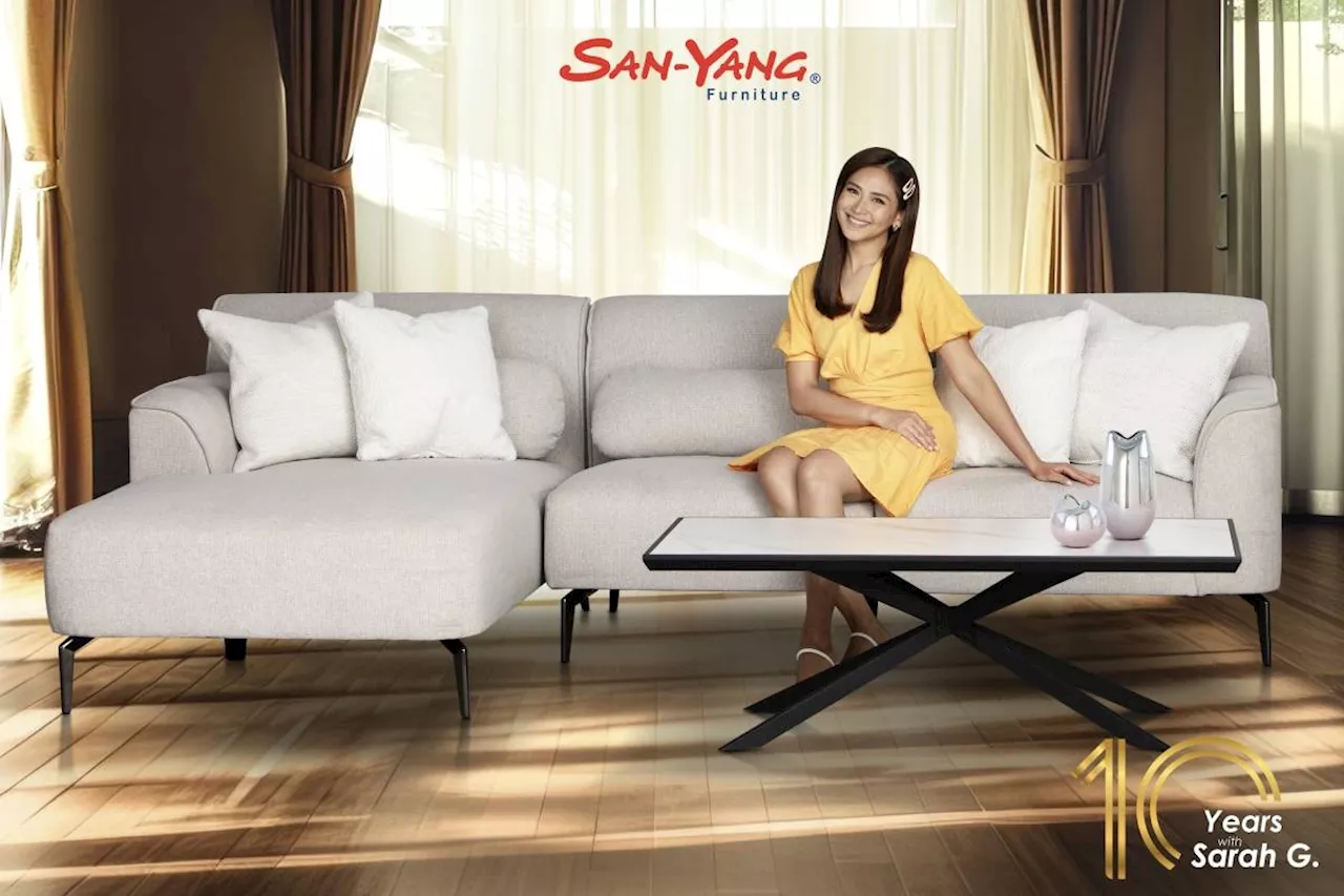 San-Yang Furniture, Sarah Geronimo continue to fill beautiful homes