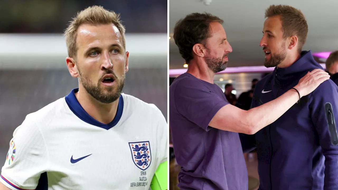 Harry Kane sends emotional 77-word message to Gareth Southgate after England boss stepped down...