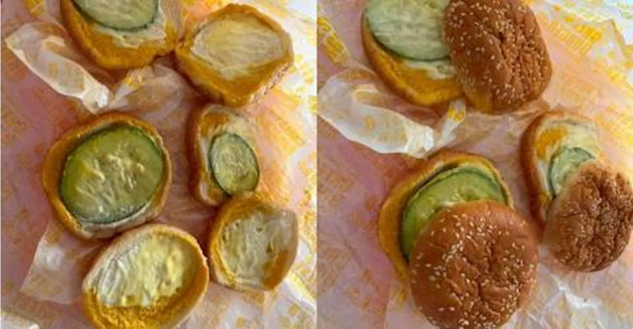 Customer furious after paying RM29 for cucumber burgers