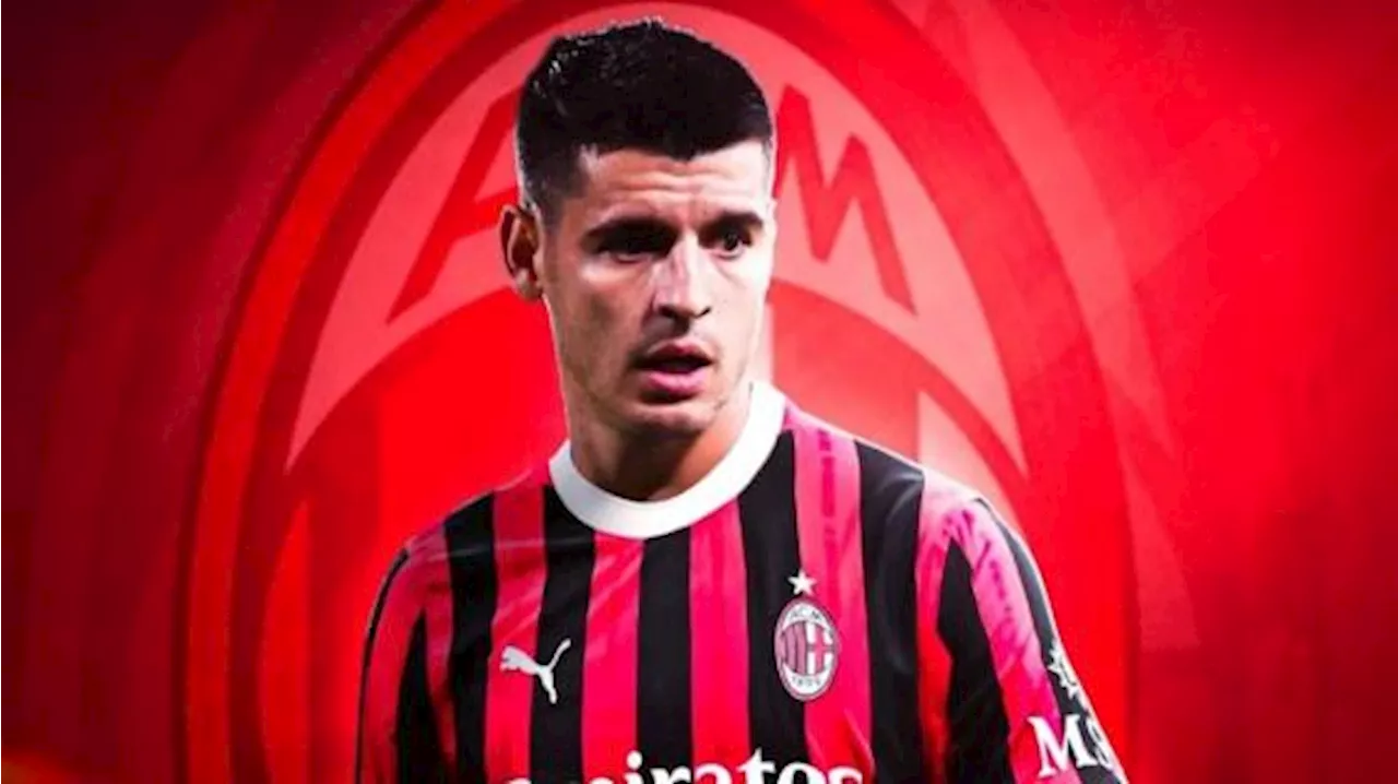 Morata annuncia il suo futuro al Milan. Visite e poi la firma per il nuovo 9 rossonero