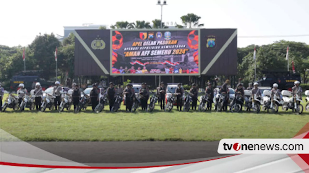 2.959 Personel Gabungan TNI - Polri Siap Amankan AFF U-19 di Surabaya