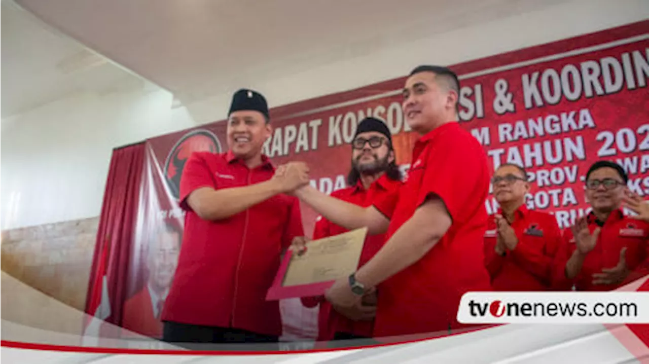 Akhirnya Tri Adhianto Resmi Diusung PDIP sebagai Cawalkot Bekasi