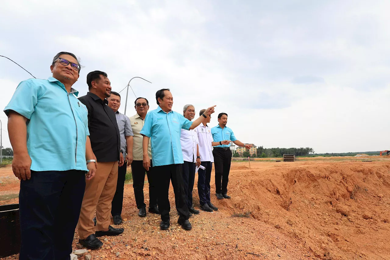 Fasa pertama pembinaan Taman Perindustrian IBS Sungai Bagan capai 50.5 peratus