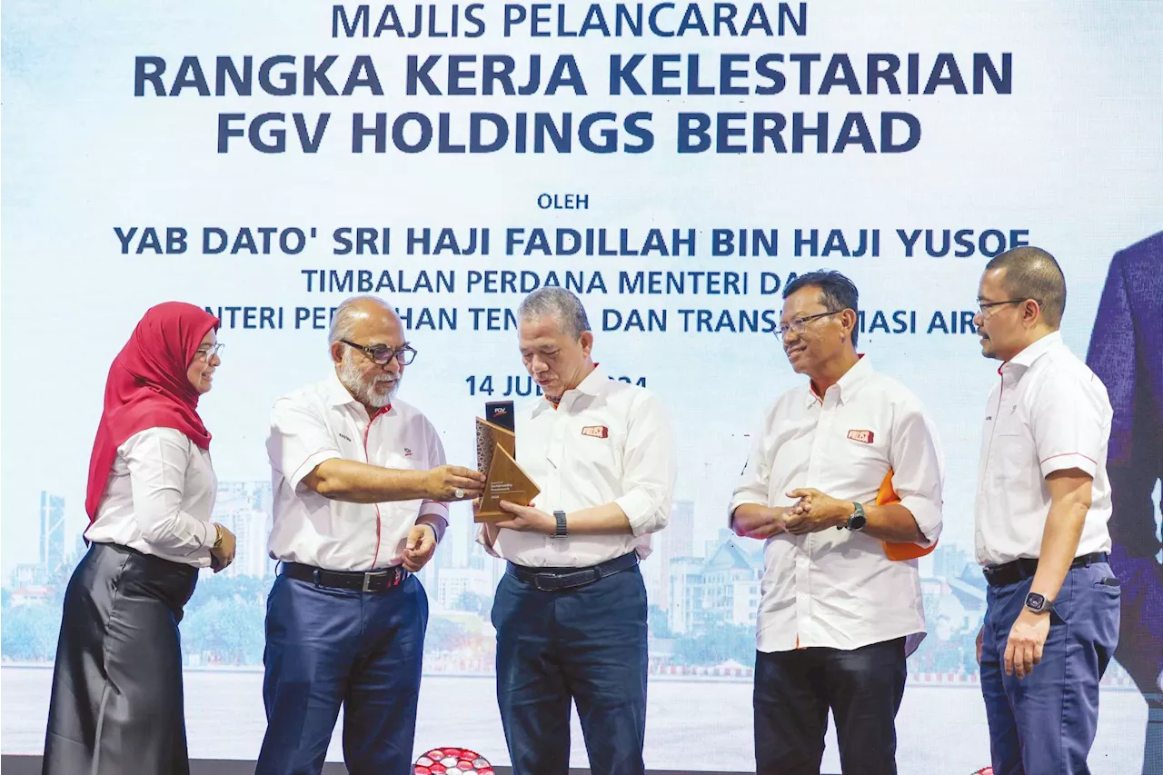 Rangka Kerja Kelestarian komitmen berterusan FGV ubah industri sawit