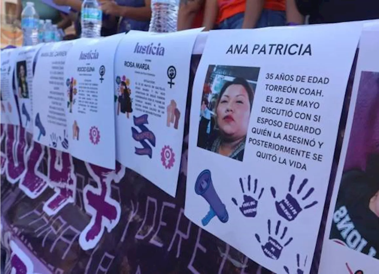 Colectivas feministas exigen se emita alerta de género en Coahuila, ante alarmante número de feminicidios