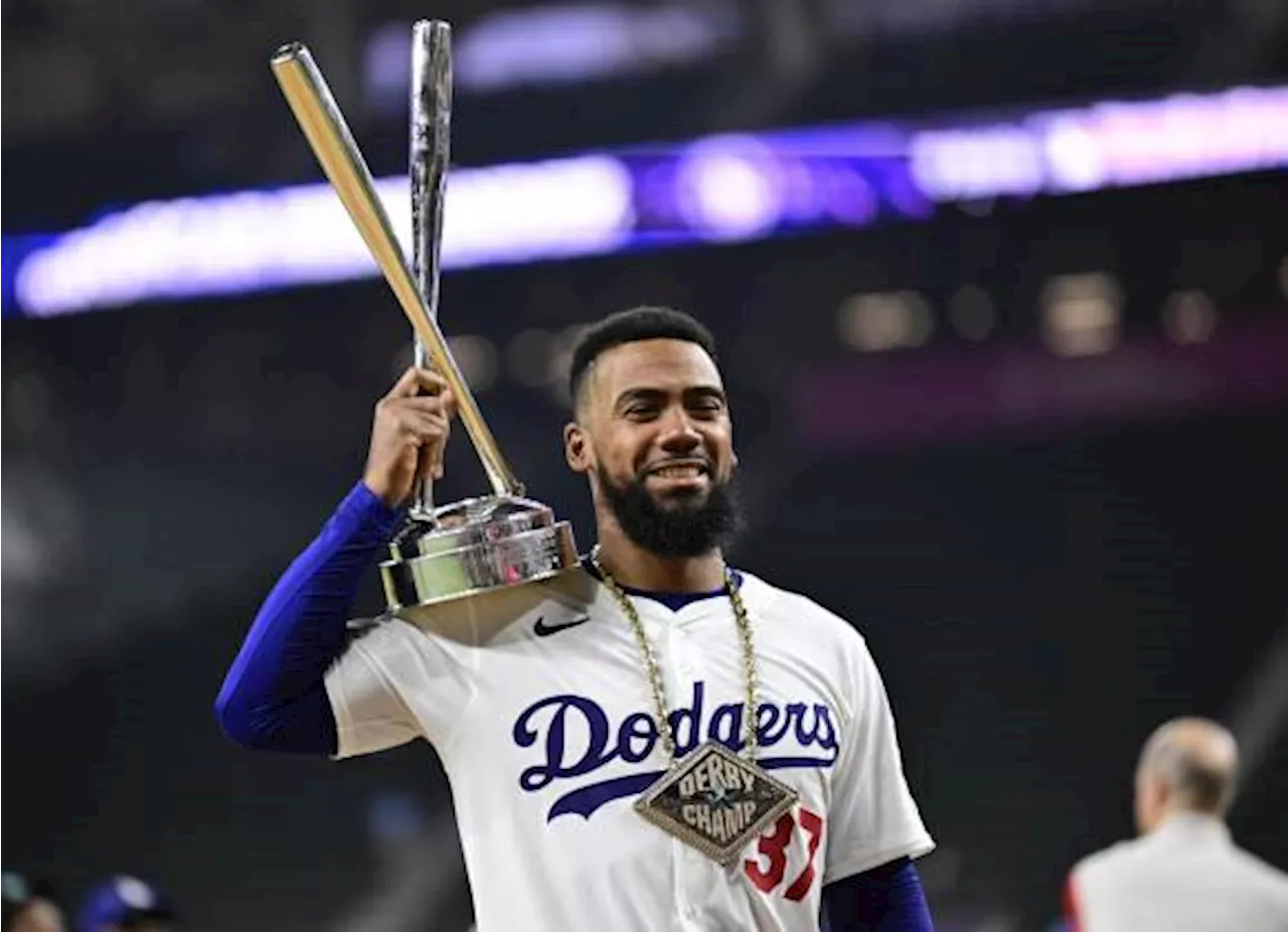 ¡El primero de los Dodgers! Teoscar Hernández gana el Home Run Derby de la MLB