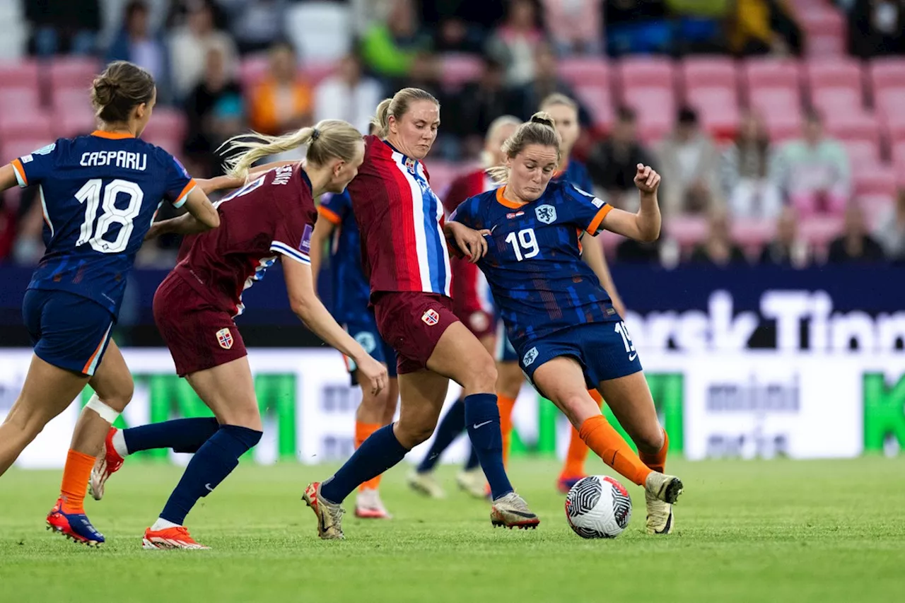 Overwerk blijft Oranje Leeuwinnen bespaard: 'Geen angst gehad'