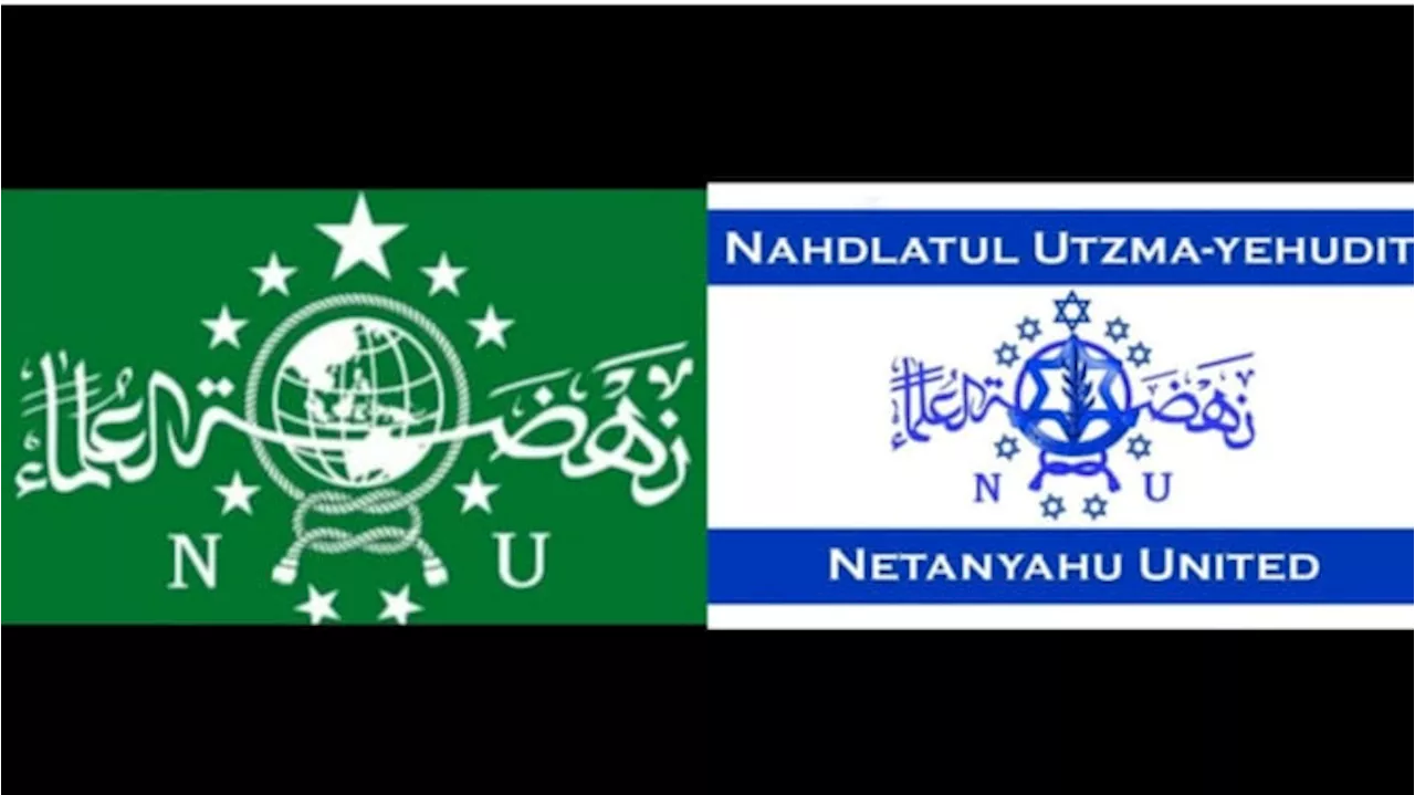 Netizen Buat Bendera NU jadi Netanyahu United Buntut 5 Tokoh Mudanya Bertemu Presiden Israel