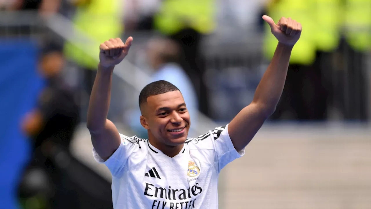 Kylian Mbappé trekt recordaantal mensen naar presentatie bij Real Madrid