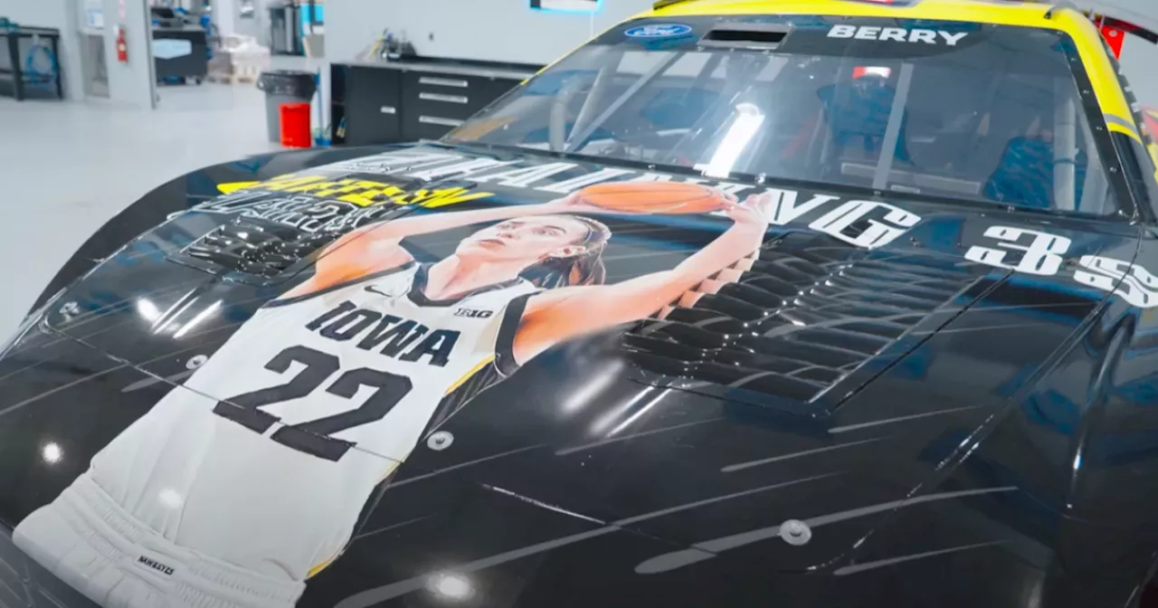 Caitlin Clark to appear on hood of Josh Berry's race car at Brickyard ...