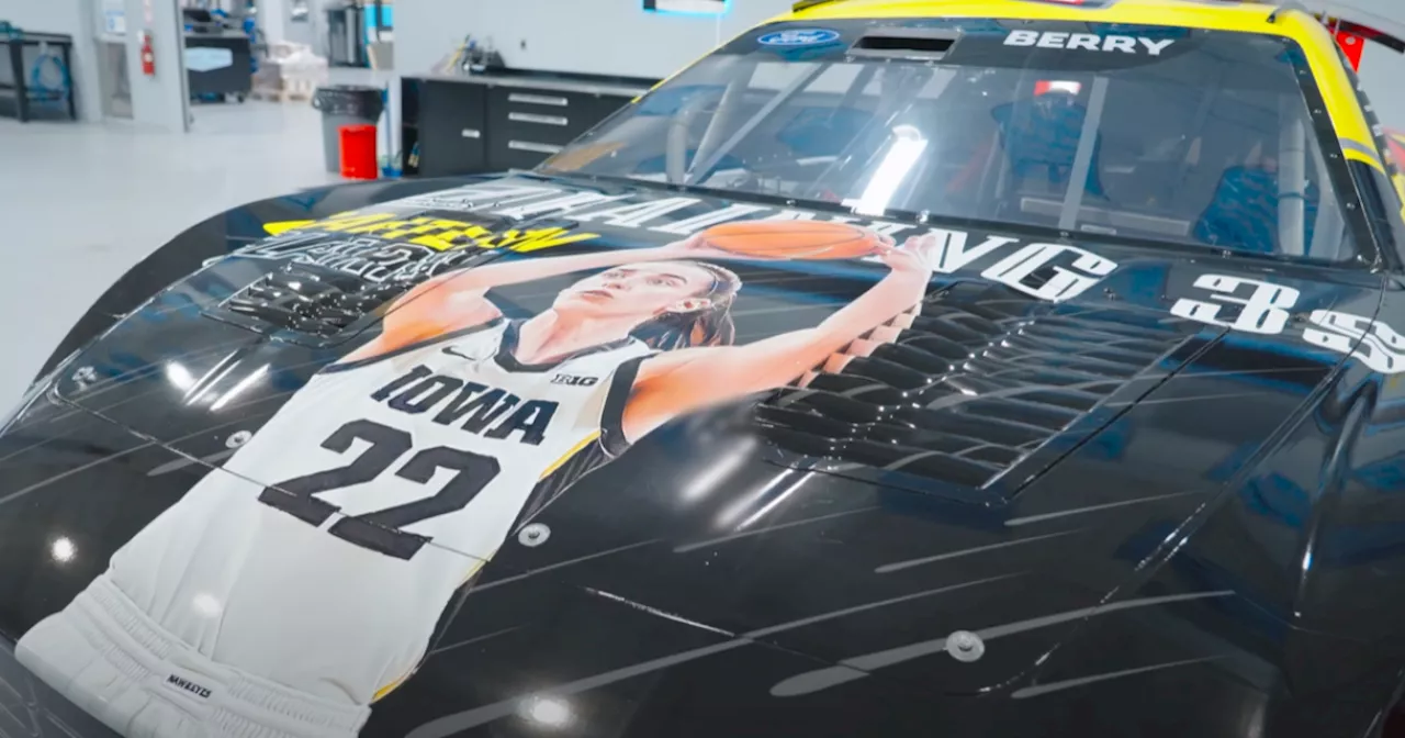 Caitlin Clark to appear on hood of Josh Berry's race car at Brickyard 400