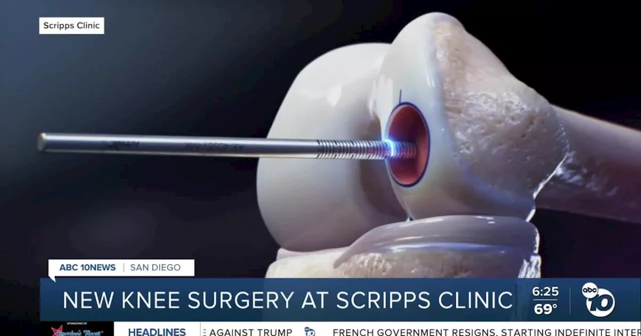 Scripps Health’s new surgery gives hope to patients with serious knee injuries