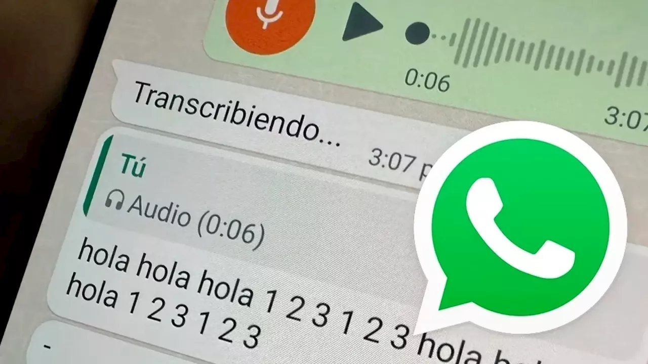 Adiós a los audios de WhatsApp: ya se pueden transcribir las notas de voz en la aplicación