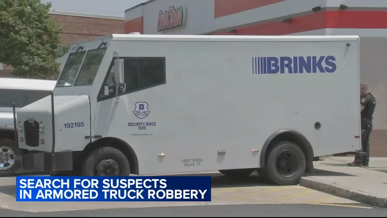 Hundreds of thousands of dollars stolen from Brinks armored truck near Philadelphia