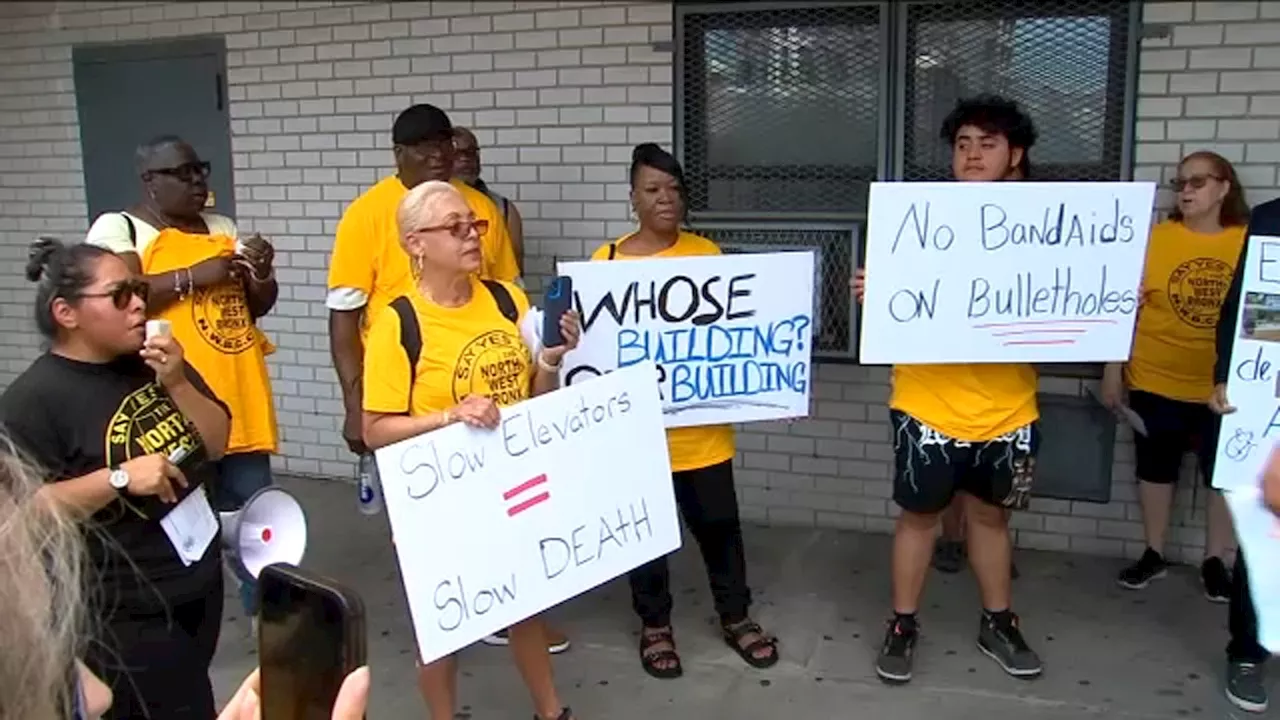 Bronx residents take action against landlord after elevator broken for over a year