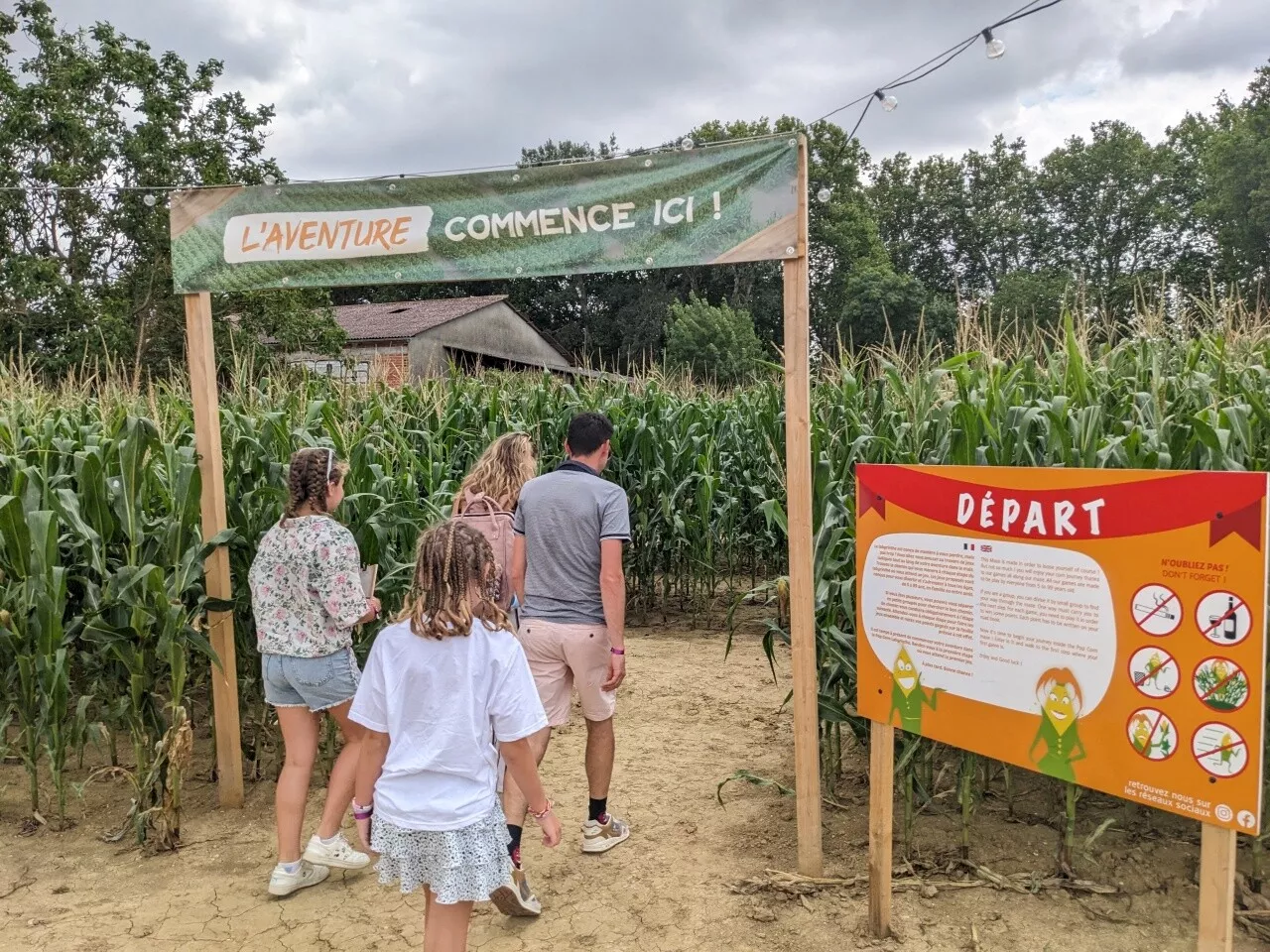 Des nuits de l’horreur avec zombies dans ce labyrinthe géant tracé dans un champ de maïs du Lauragais