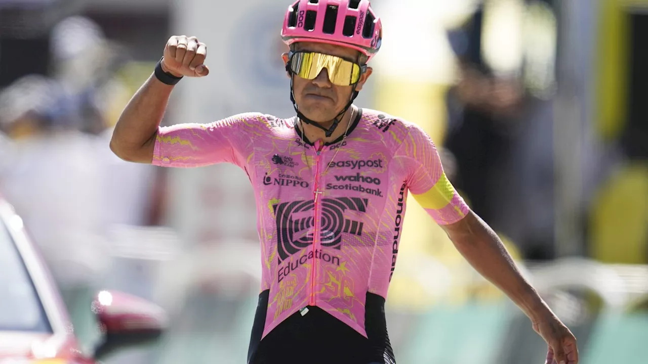 Carapaz earns his first Tour de France stage win