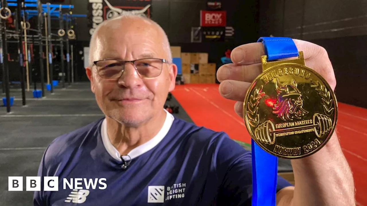 Somerset weightlifter, 67, wins gold at European Championships