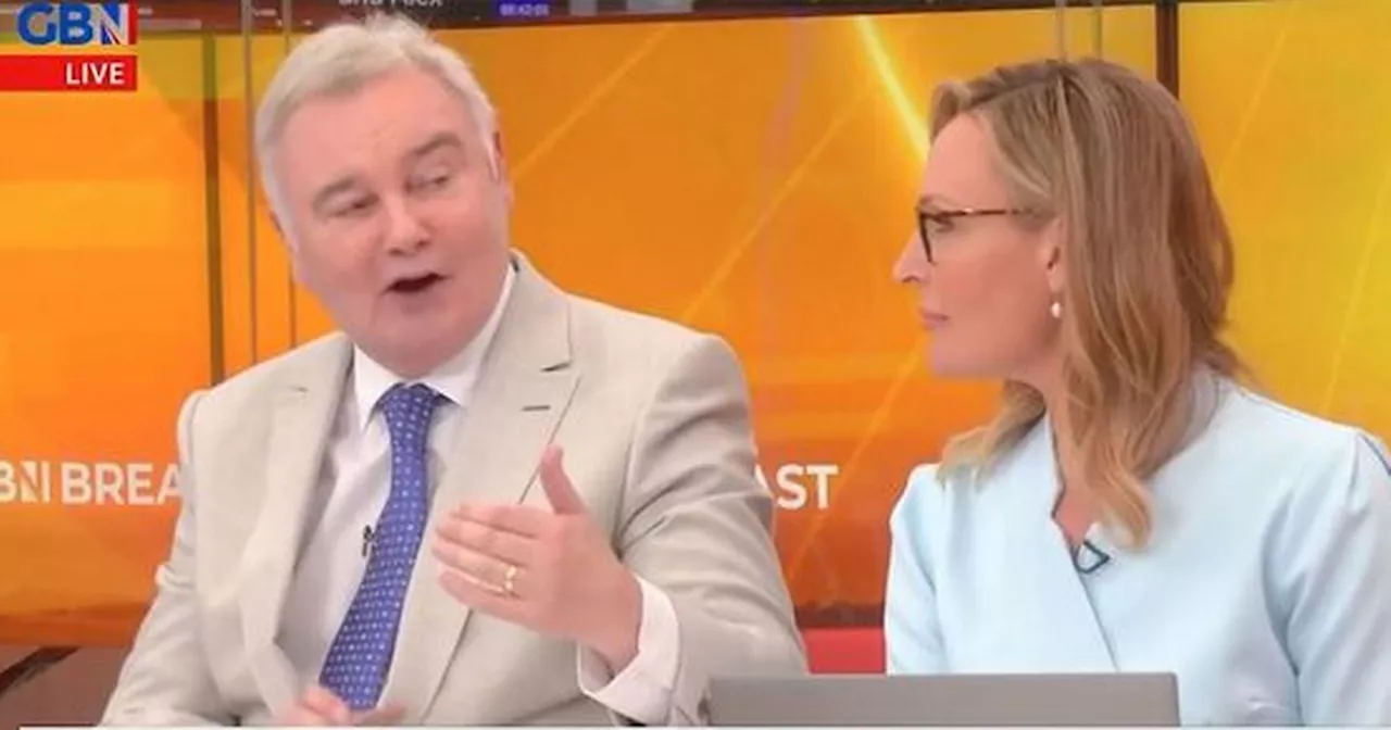 Eamonn Holmes hits out after incident with woman who 'threw' his walking aid