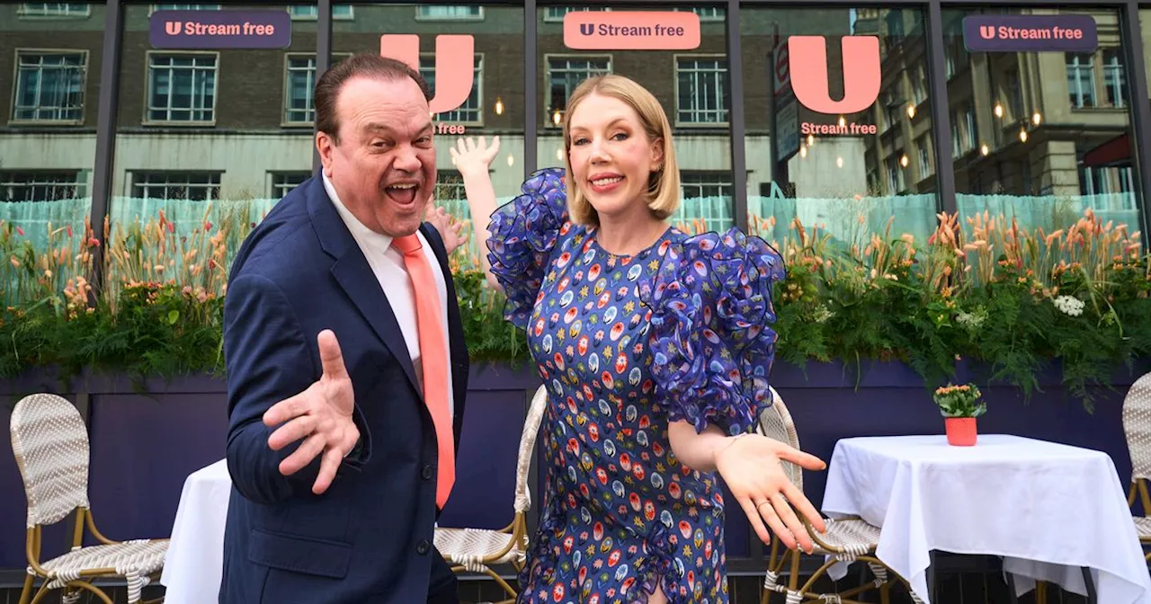 Katherine Ryan launches world's first TV dinners pop-up restaurant