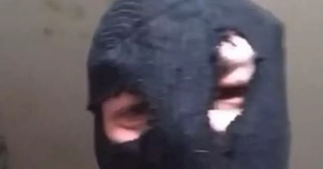 Watch: Masked man threatens to 'shoot' Sinn Fein president in chilling video