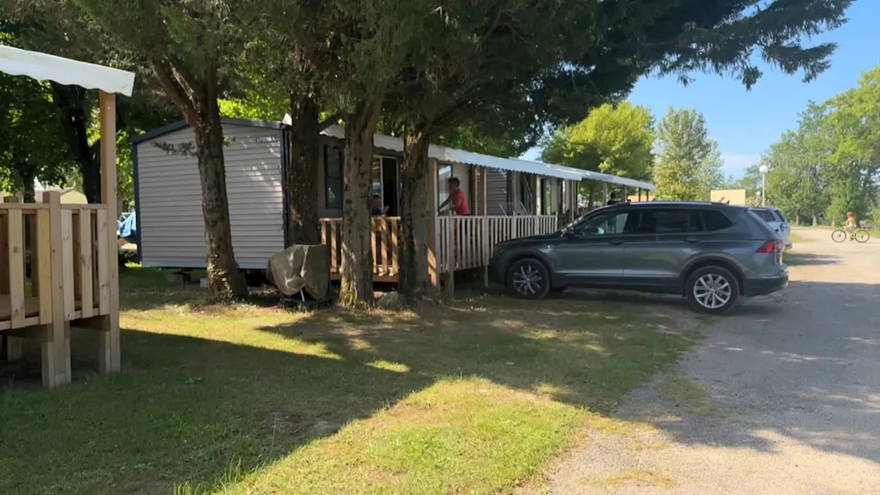 'C'est vide': un été compliqué pour les campings de l'Ain en raison de la météo capricieuse