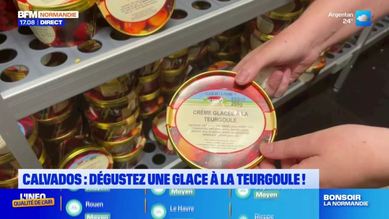 Calvados: à la découverte de la glace à Teurgoule