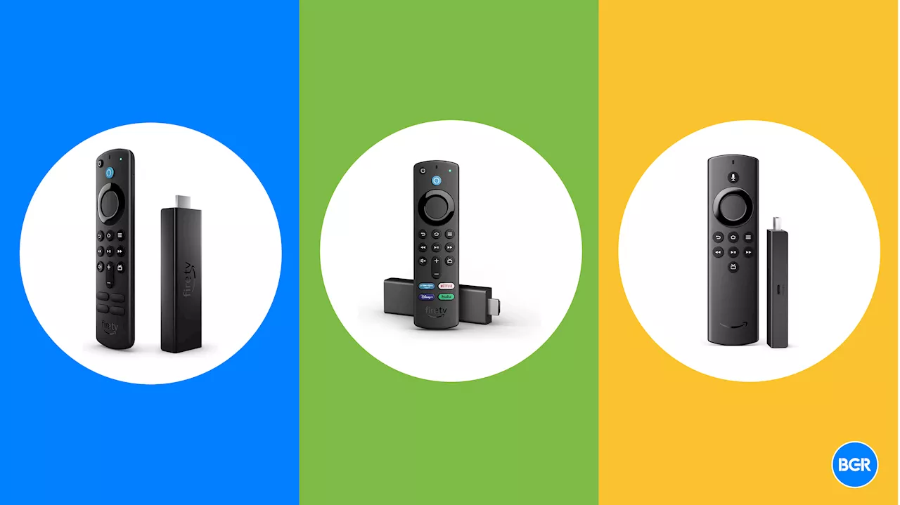 Fire TV Stick Prime Day deals have all-time low prices from $14.99