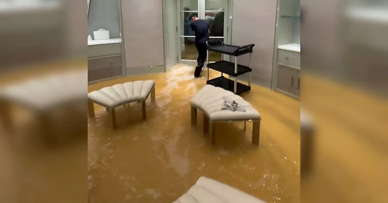 Drake shares video of mansion flooding during major Toronto storm