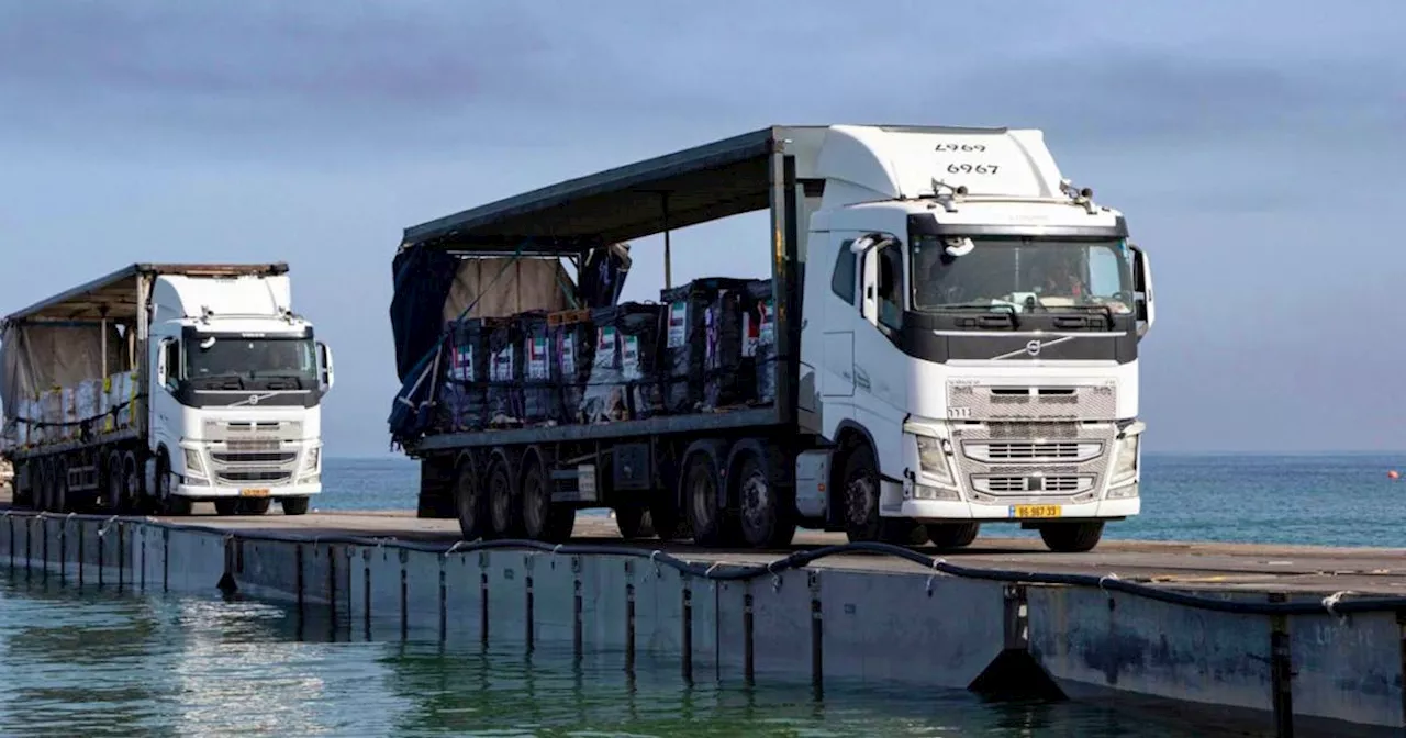 USA schliessen provisorischen Hafen vor Gaza-Küste