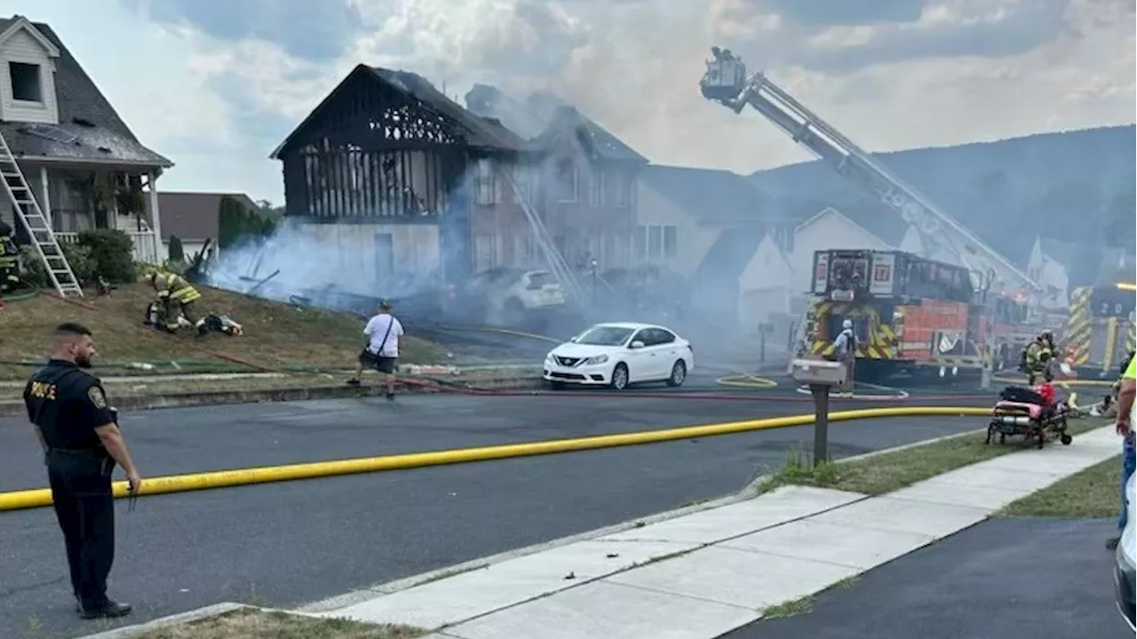 Major house fire in Cumberland County leaves two families displaced