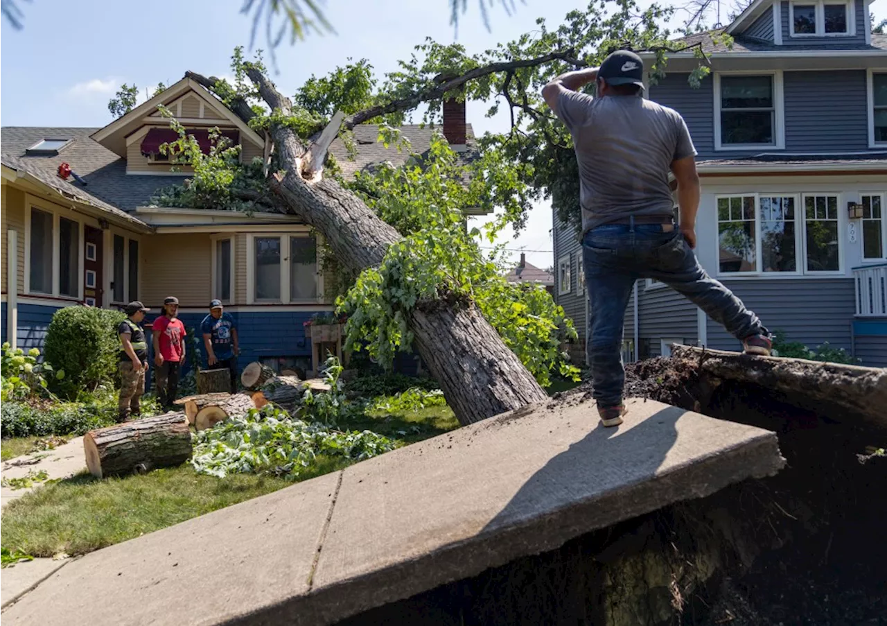 Downstate dam fails after heavy rains and tornadoes sweep the Midwest, killing 1 in Indiana