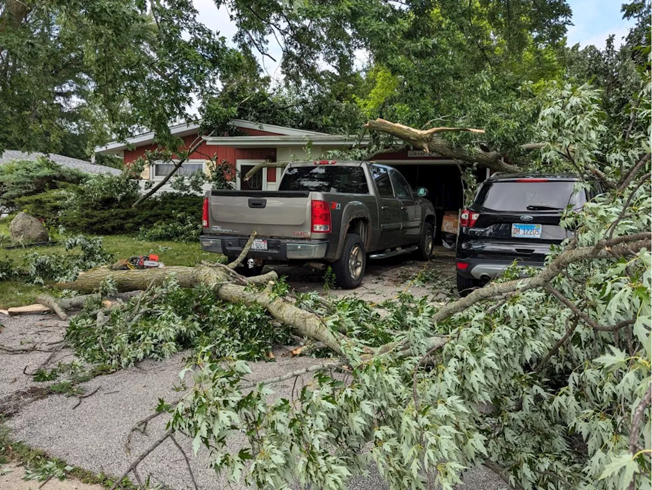 National Weather Service investigating multiple possible tornadoes in Aurora area during Monday storm