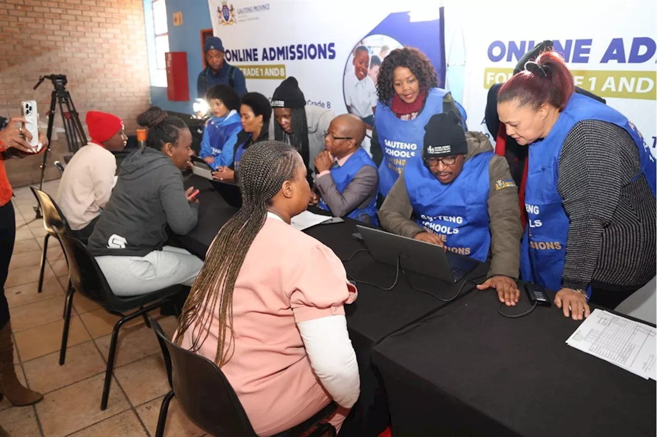 More than 12 000 parents yet to complete 2025 online school admissions, says Gauteng education