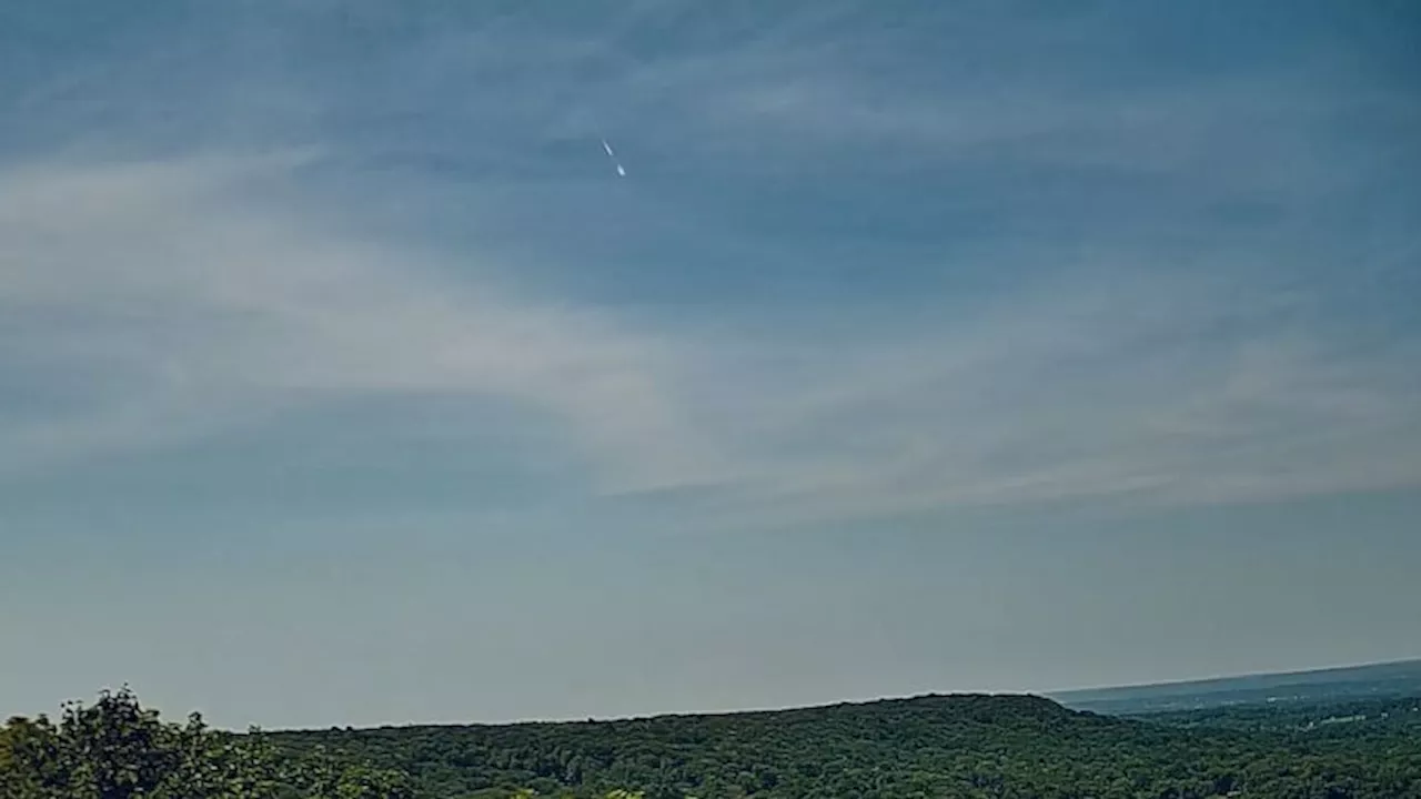 Videos reveal rare daytime fireball sighting over New York metropolitan area