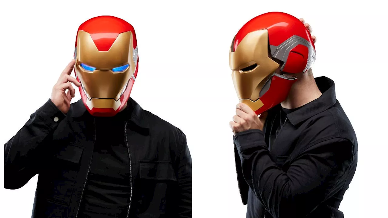 Avengers: Endgame Marvel Legends Electronic Helmet Revealed (Exclusive)